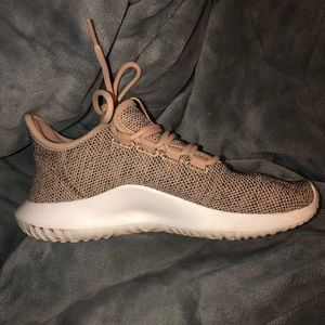 Womens Adidas Tubular Tan Sneakers Size 7